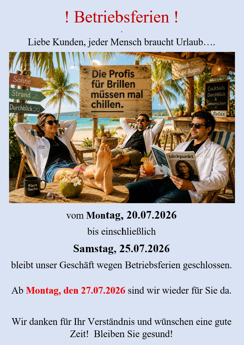 Wir sind für Sie da!